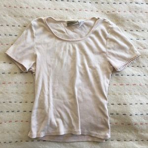 🧿Beige Tee